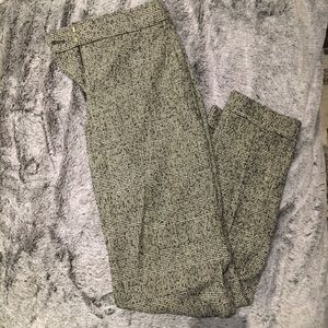 Massimo Dutti Checked Trousers